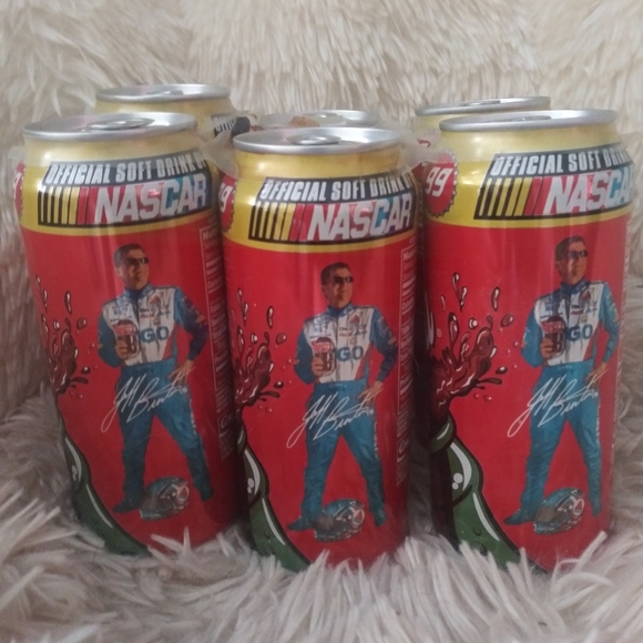 16oz Coke a Cola Jeff Burton. Never opened. 19 yr. - Picture 3 of 3